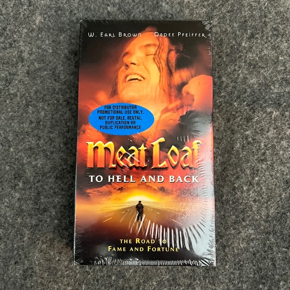 MEAT LOAF 2001 To Hell And Back Promotional VHS SEALED Very Rare - Picture 1 of 6